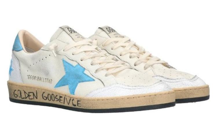 (W) Golden Goose Ball Star 'White Blue' 圖 4
