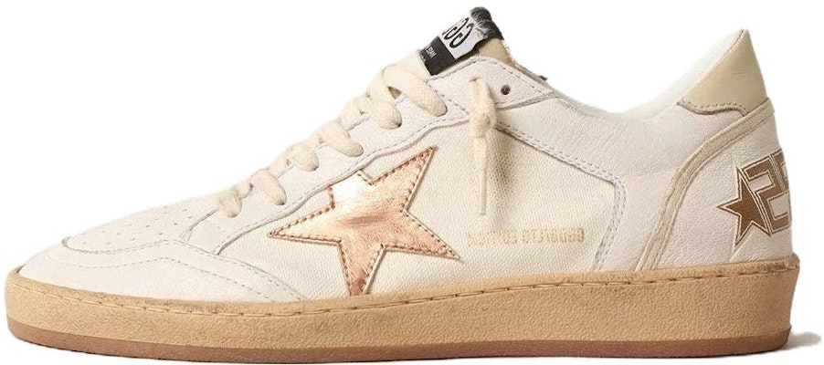 (Women) Golden Goose Ball Star 'White Brown Distressed' GWF00327.F004682.82321 Buy (Women) Golden Goose Ball Star 'White Brown Distressed' GWF00327.F004682.82321