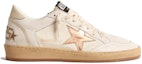 Order (W) Golden Goose Ball Star 'Putih Coklat Distressed' GWF00327.F004682.82321