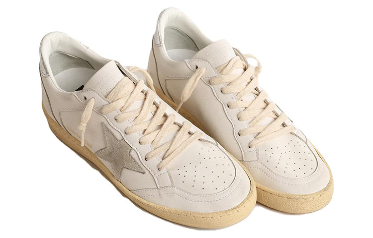 Lookbook (W) Golden Goose 球星系列 '白灰' 运动鞋 GWF00327.F004538.10273