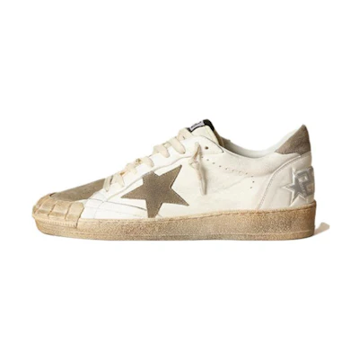 (W) Golden Goose Ball Star 'White Leather'