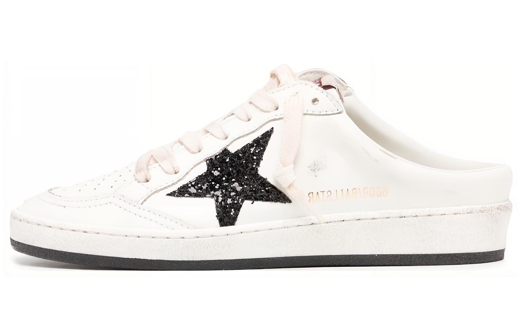 (Women) Golden Goose Ball Star 'White Leather Slip-On' GWF00436.F004722.10283