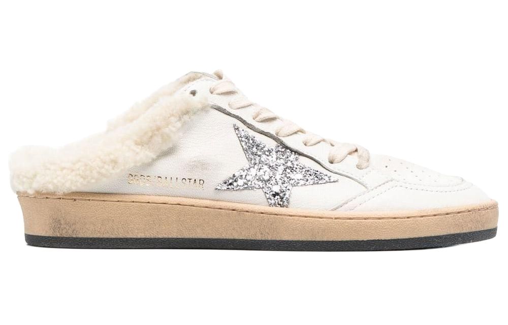 Order (W) Golden Goose Ball Star ''Witte Leren Ster'' GWF00436.F003988.10224
