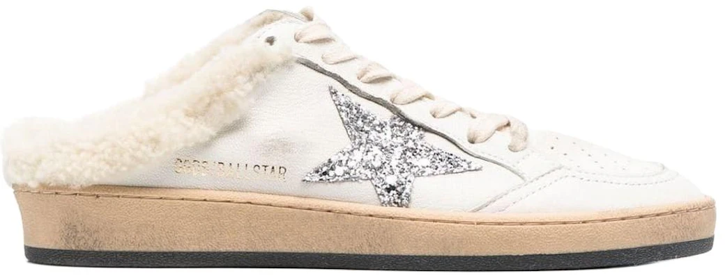 (W) Golden Goose Ball Star ''Witte Leren Ster'' GWF00436.F003988.10224 Order (W) Golden Goose Ball Star ''Witte Leren Ster'' GWF00436.F003988.10224