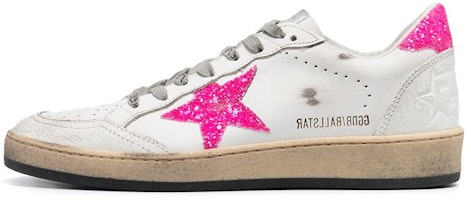 (Women) Golden Goose Ball Star 'White Pink' GWF00117.F001034.10475 (Women) Golden Goose Ball Star 'White Pink' GWF00117.F001034.10475