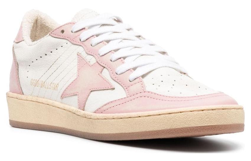 Order (W) Golden Goose Ball Star 'Putih Merah Muda' GWF00117.F004714.10310