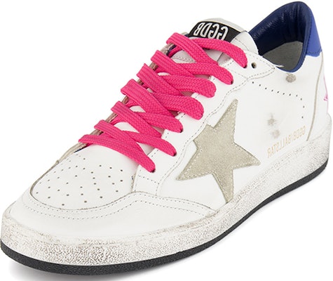 (W) Golden Goose Ball Star 'Blanco Rosa Azul' GWF00117.F001904.10419 Lookbook (W) Golden Goose Ball Star 'Blanco Rosa Azul' GWF00117.F001904.10419