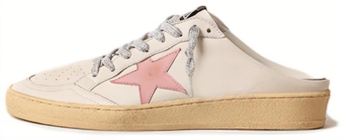 (Women) Golden Goose Ball Star 'White Pink Star' GWF00436.F004626.11202 (Women) Golden Goose Ball Star 'White Pink Star' GWF00436.F004626.11202