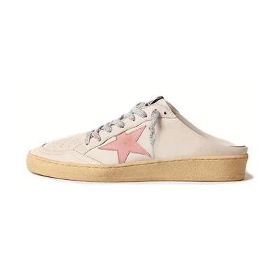 (W) Golden Goose Ball Star 'White Pink Star'