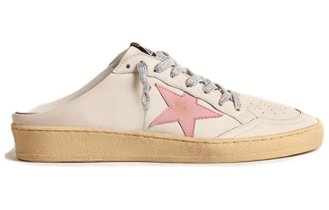 Order (W) Golden Goose Ball Star 'Putih Bintang Pink' GWF00436.F004626.11202