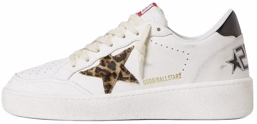 (W) Golden Goose Ball Star 低筒運動鞋 白色豹紋小馬毛材質 GWF00804.F007323.10889 Buy (W) Golden Goose Ball Star 低筒運動鞋 白色豹紋小馬毛材質 GWF00804.F007323.10889