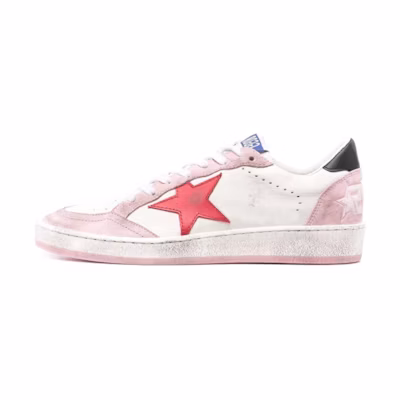 (W) Golden Goose Ball Star Low 'Pink'
