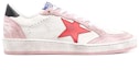 Order (W) Golden Goose Ball Star Rendah 'Merah Jambu' GWF00117.F002473.10880