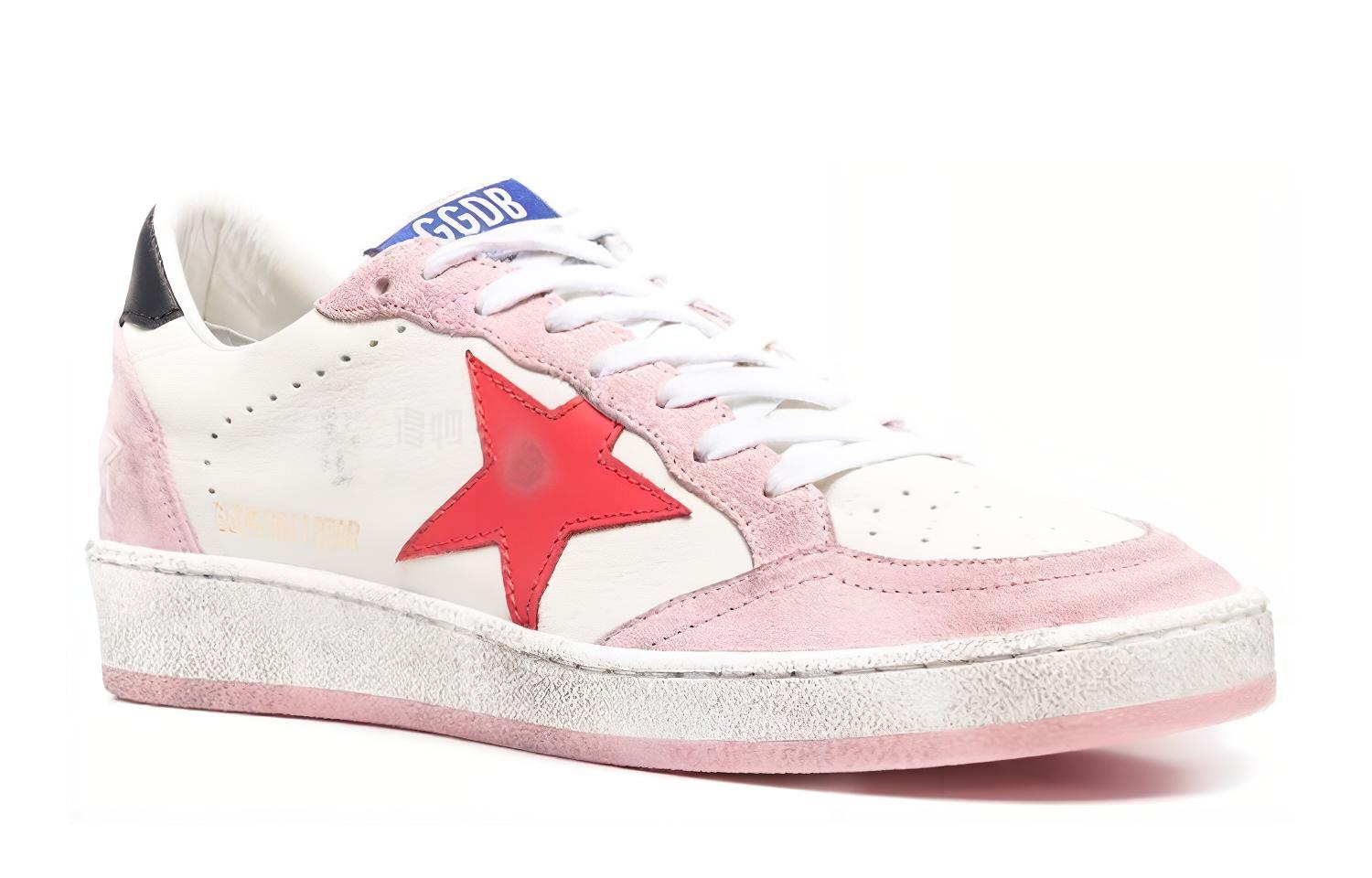 Lookbook (Women) Golden Goose Ball Star Low 'Pink' GWF00117.F002473.10880