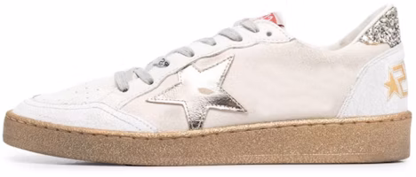 (Women) Golden Goose Ball Star Low 'White Leather' GWF00117.F002471.81500 (Women) Golden Goose Ball Star Low 'White Leather' GWF00117.F002471.81500