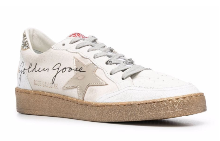 Lookbook (Women) Golden Goose Ball Star Low 'White Leather' GWF00117.F002471.81500