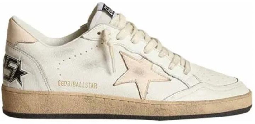 (Women) Golden Goose Ball Star LTD White Salmon Pink GWF00117.F003428.10816 Order (Women) Golden Goose Ball Star LTD White Salmon Pink GWF00117.F003428.10816