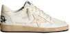 (W) Golden Goose Ball Star LTD Putih Merah Jambu Salmon GWF00117.F003428.10816