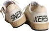 Shop (W) Golden Goose Ball Star LTD Putih Merah Jambu Salmon GWF00117.F003428.10816