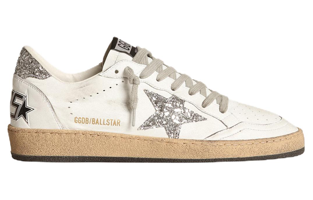 Lookbook (W) 金鹅 Ball Star 白色银色闪光 GWF00117.F003773.11325