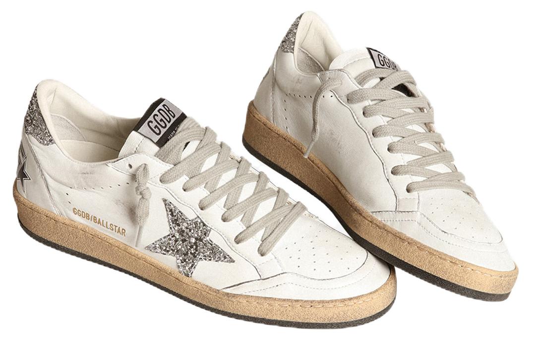 Shop (W) 金鹅 Ball Star 白色银色闪光 GWF00117.F003773.11325
