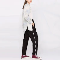 Purchase (W) Golden Goose 黑色星星印花休閒運動褲 GWP00877P00052180203