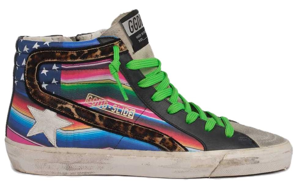 (W) Golden Goose Canvas 'Black Green' 圖 2