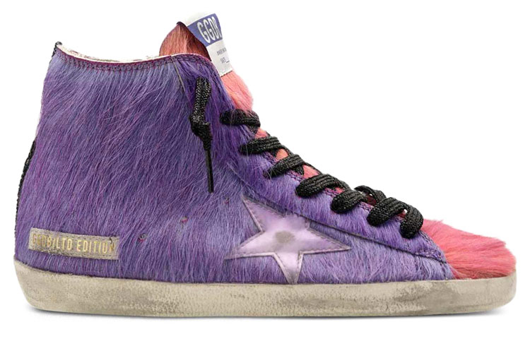 (W) Golden Goose Canvas 'Light Purple Red' 圖 2