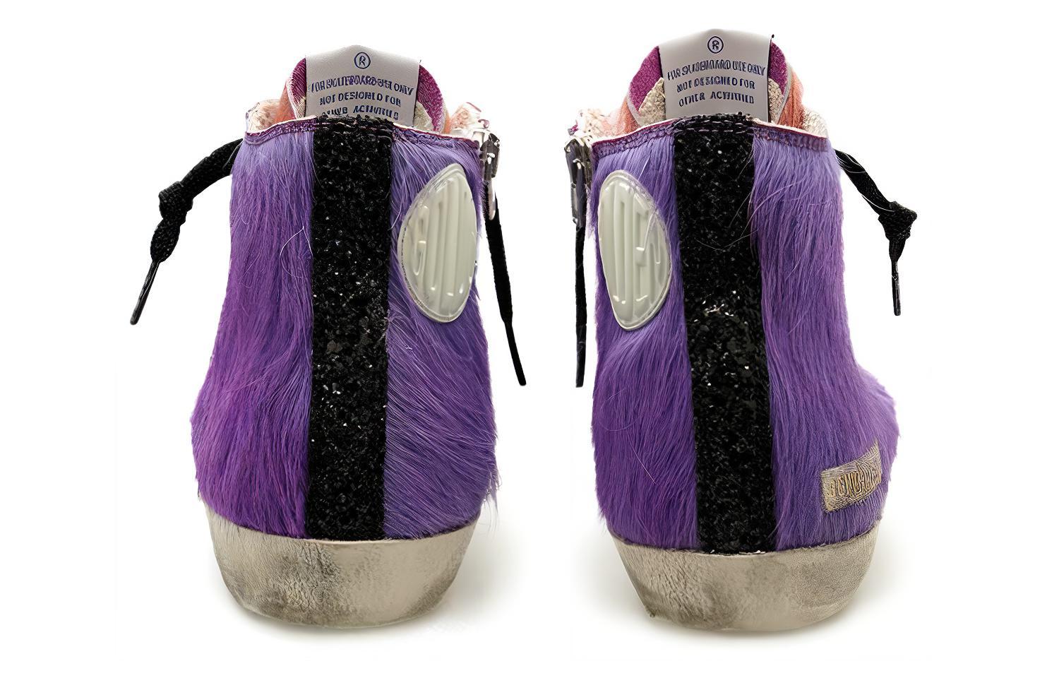 (W) Golden Goose Canvas 'Light Purple Red' 圖 4