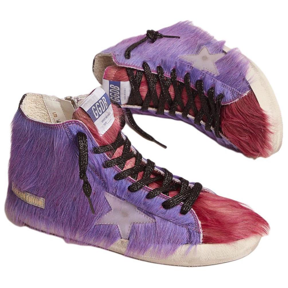 (W) Golden Goose Canvas 'Light Purple Red' 圖 5