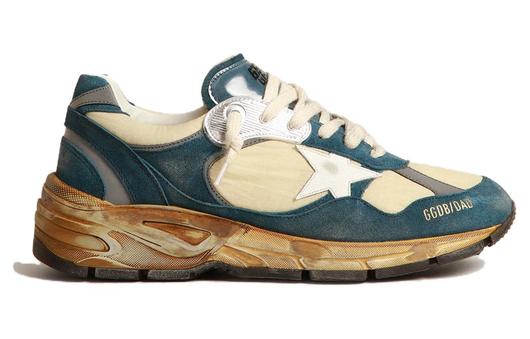 Order (W) Golden Goose Dad-Star 'Hijau Distressed' GWF00199.F004072.82143