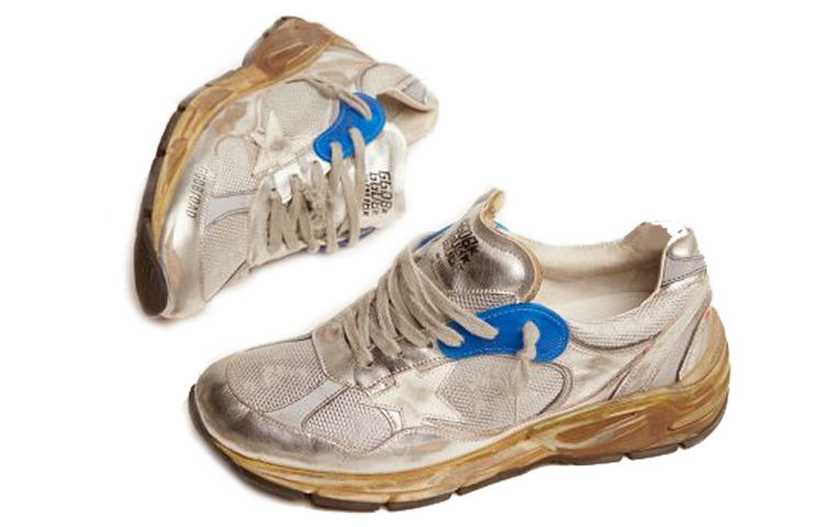 Lookbook (W) Golden Goose Dad-Star 'Perak Coklat Tertekan' GWF00199.F001211.70137