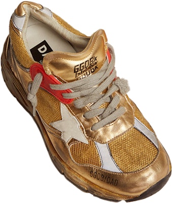 金鵝 Dad-Star 牛皮 舒適透氣 低筒 生活休閒鞋 女款 棕紅色 Lookbook 金鵝 Dad-Star 牛皮 舒適透氣 低筒 生活休閒鞋 女款 棕紅色