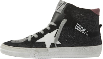 (Women) Golden Goose Deluxe Brand High-Top Sneaker 'Black Sequins' G32WS599.L7 (Women) Golden Goose Deluxe Brand High-Top Sneaker 'Black Sequins' G32WS599.L7