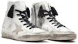 Lookbook (W) Golden Goose 豪华品牌低帮运动鞋 '白色小牛皮' G32WS591.TEX
