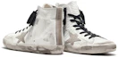 Shop (W) Golden Goose 豪华品牌低帮运动鞋 '白色小牛皮' G32WS591.TEX