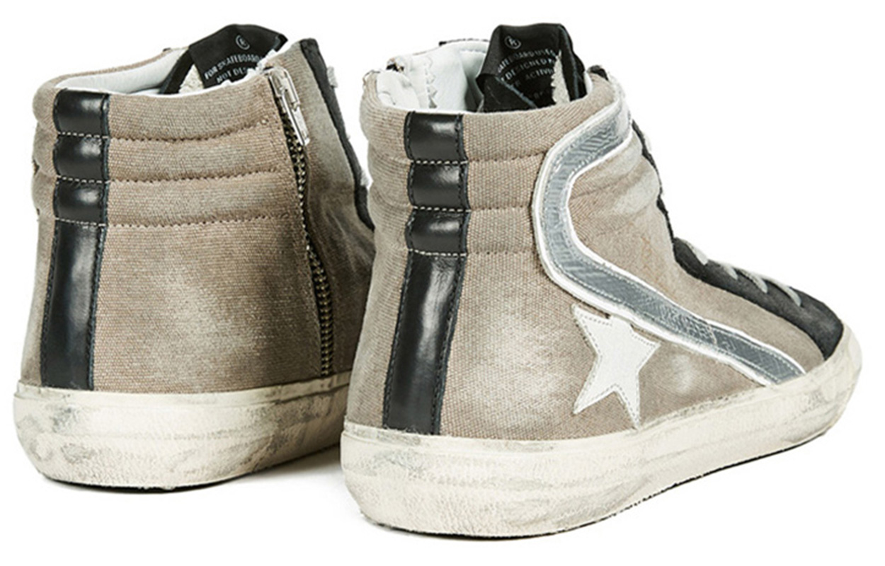 Shop (W) Sneaker Golden Goose Deluxe Brand ''Gris Noir'' G32WS595.S7