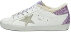 Buy (W) Zapatillas Golden Goose Deluxe Brand 'Cola Purpurina Morada'. GWF00102.F001623.10641