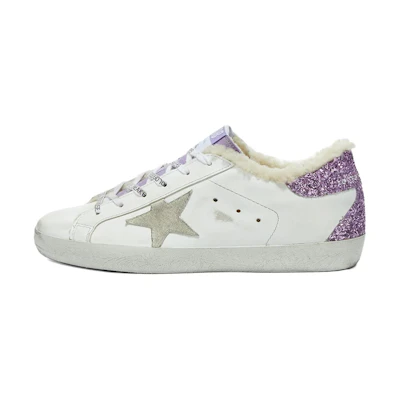 (W) Golden Goose Deluxe Brand Sneaker 'Purple Glitter Tail'