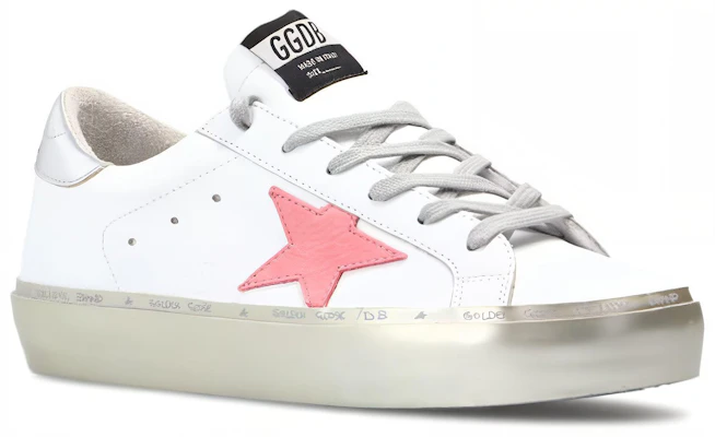 (W) Golden Goose Deluxe Brand Sneaker ''Zilver Roze Versleten'' GWF00118.F000237.10253 Lookbook (W) Golden Goose Deluxe Brand Sneaker ''Zilver Roze Versleten'' GWF00118.F000237.10253