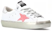 Lookbook (W) Golden Goose Deluxe Brand Sneaker ''Zilver Roze Versleten'' GWF00118.F000237.10253