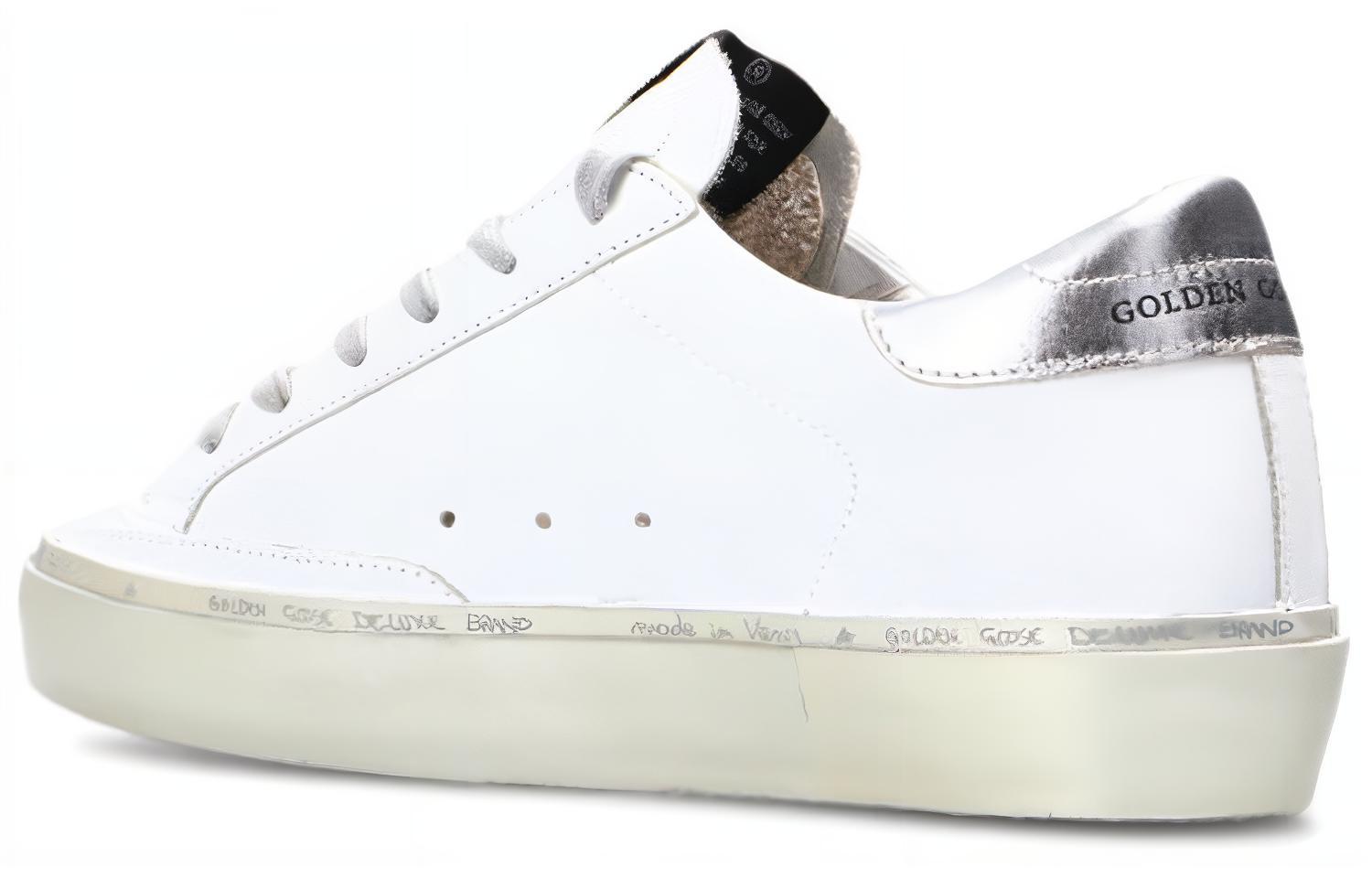 Shop (W) Golden Goose Deluxe Brand Sneaker ''Zilver Roze Versleten'' GWF00118.F000237.10253