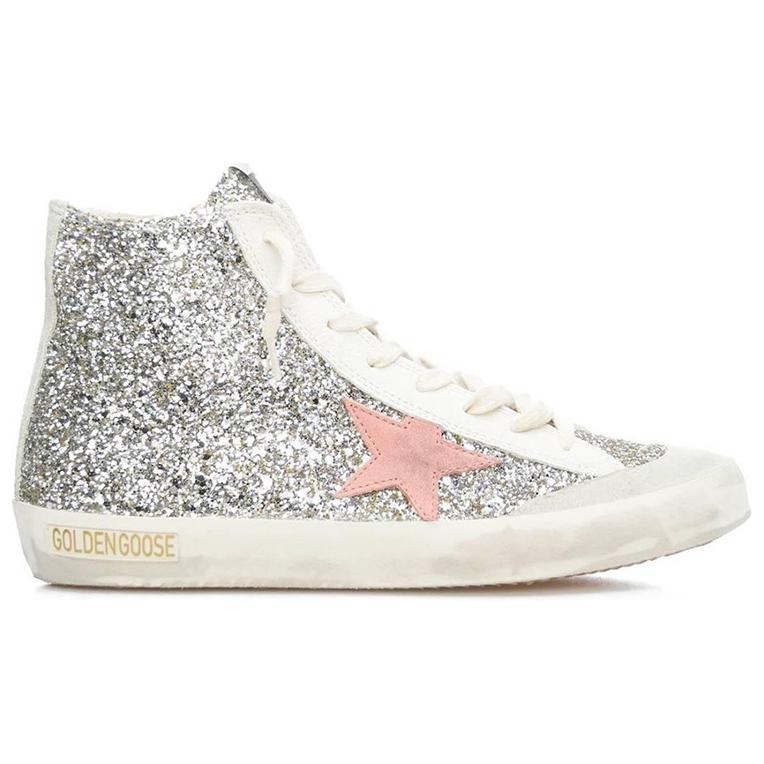 (W) Golden Goose Fashion Sneakers 'Silver Sequins' 圖 2