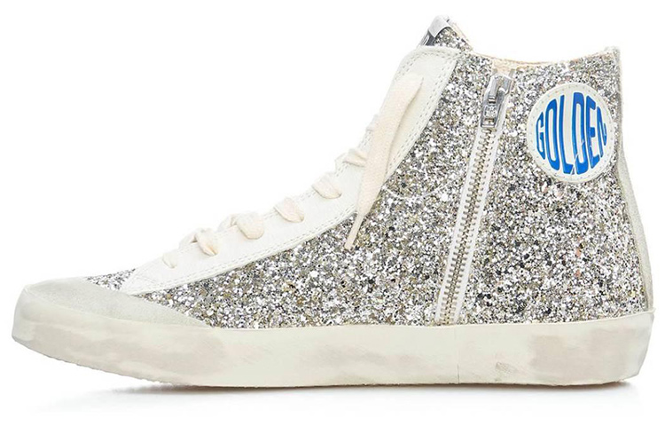 (W) Golden Goose Fashion Sneakers 'Silver Sequins' 圖 5