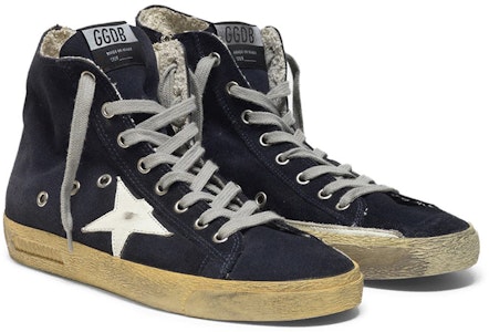 (W) Golden Goose Francy 'Hitam Terkelupas dengan Bintang Putih' GCOWS591.N2 Lookbook (W) Golden Goose Francy 'Hitam Terkelupas dengan Bintang Putih' GCOWS591.N2