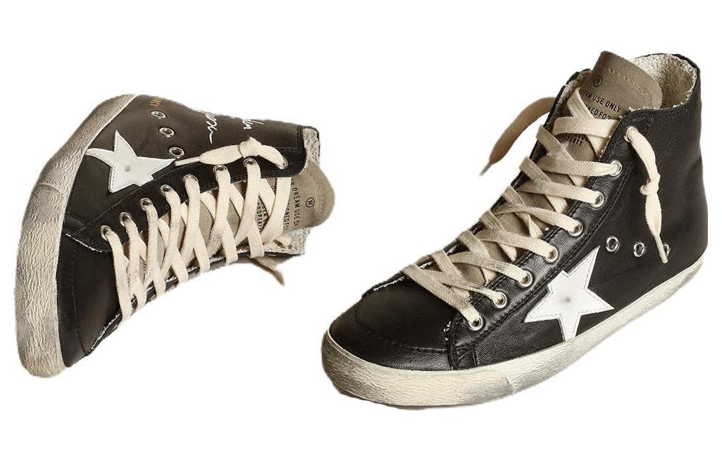 (W) Golden Goose Francy 'Black Leather High-Top' 圖 3