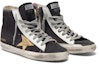 Order (W) Golden Goose Francy 'Ekor Pink Hitam dengan Bintang Emas' G35WS591.C32
