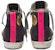 (W) Golden Goose Francy 'Ekor Pink Hitam dengan Bintang Emas' G35WS591.C32