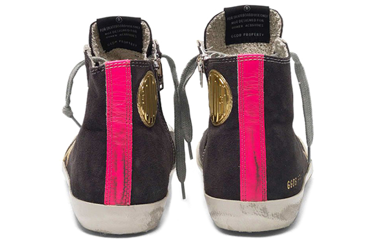 Lookbook (W) Golden Goose Francy ''Schwarz Rosa Absatz mit Goldstern'' G35WS591.C32