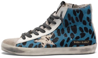 (Women) Golden Goose Francy 'Blue Leopard' G35WS591.C28 (Women) Golden Goose Francy 'Blue Leopard' G35WS591.C28